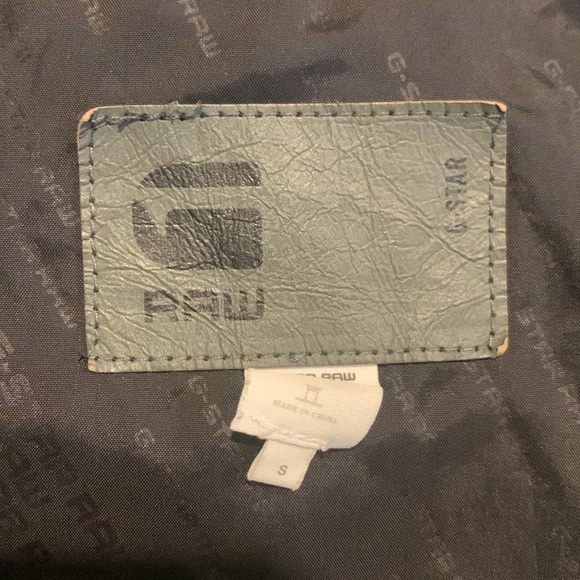 G-STAR RAW Men’s Leather Jacket - Picture 14 of 16